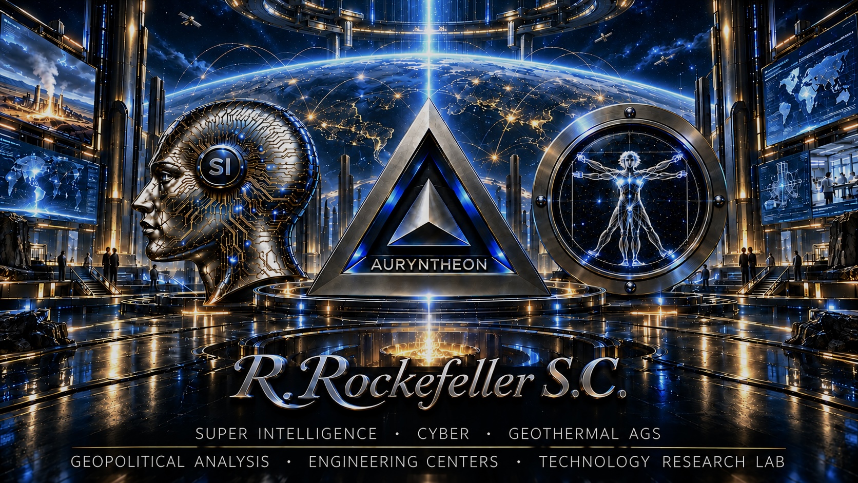 R. Rockefeller S.C. — Super Intelligence, Cyber, Geothermal AGS, Geopolitical Analysis, Engineering Centers and Technology Research Lab