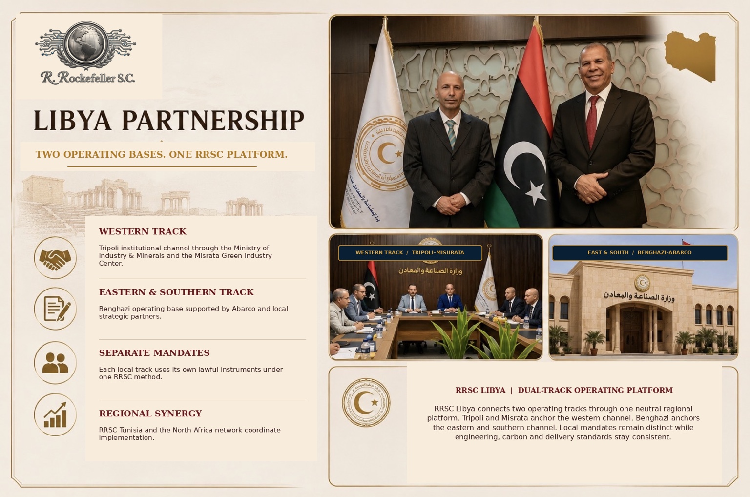 Libya partnership and institutional meetings