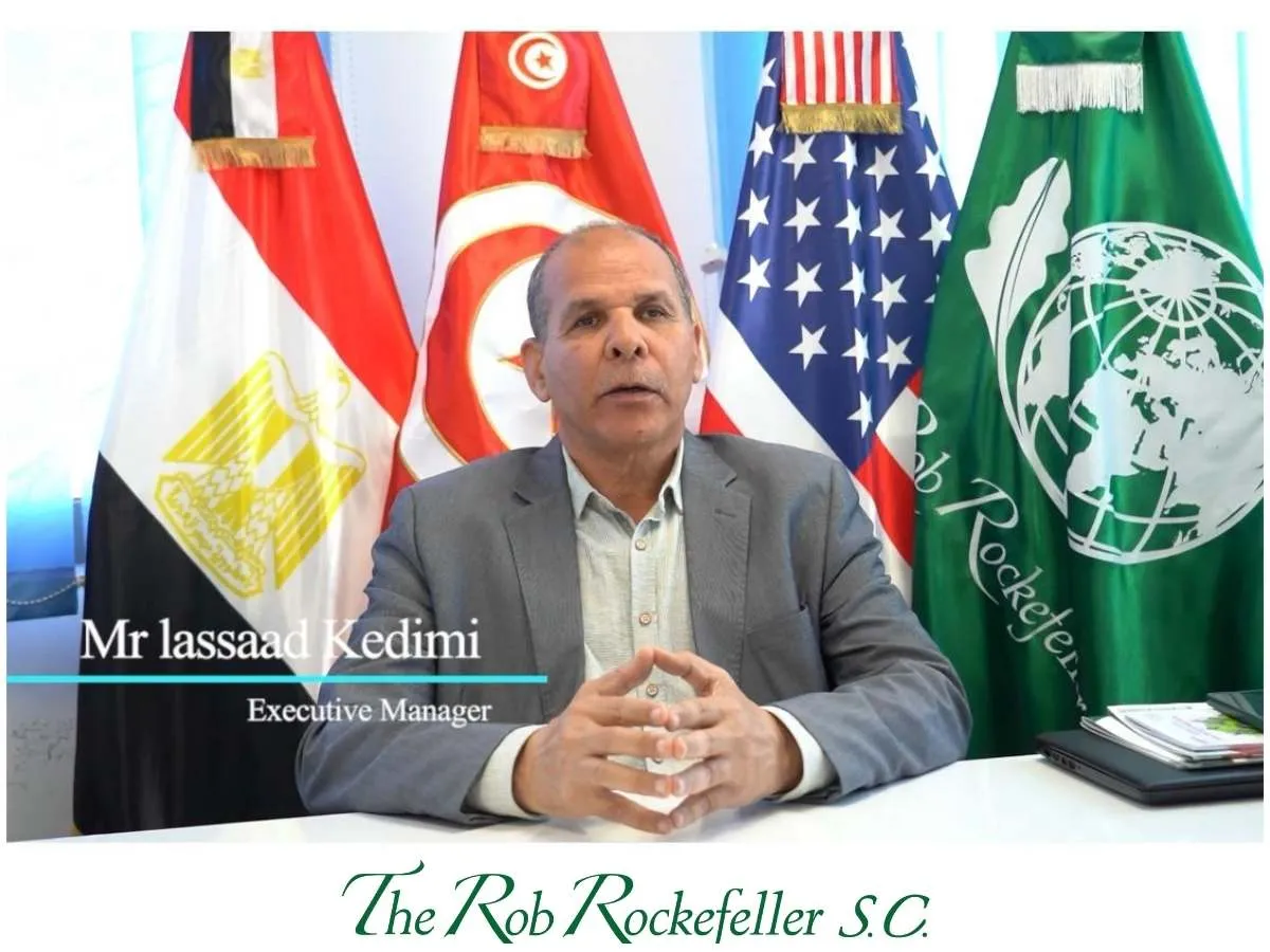Mohamed Lassaad Kedimi at the Tunisia office