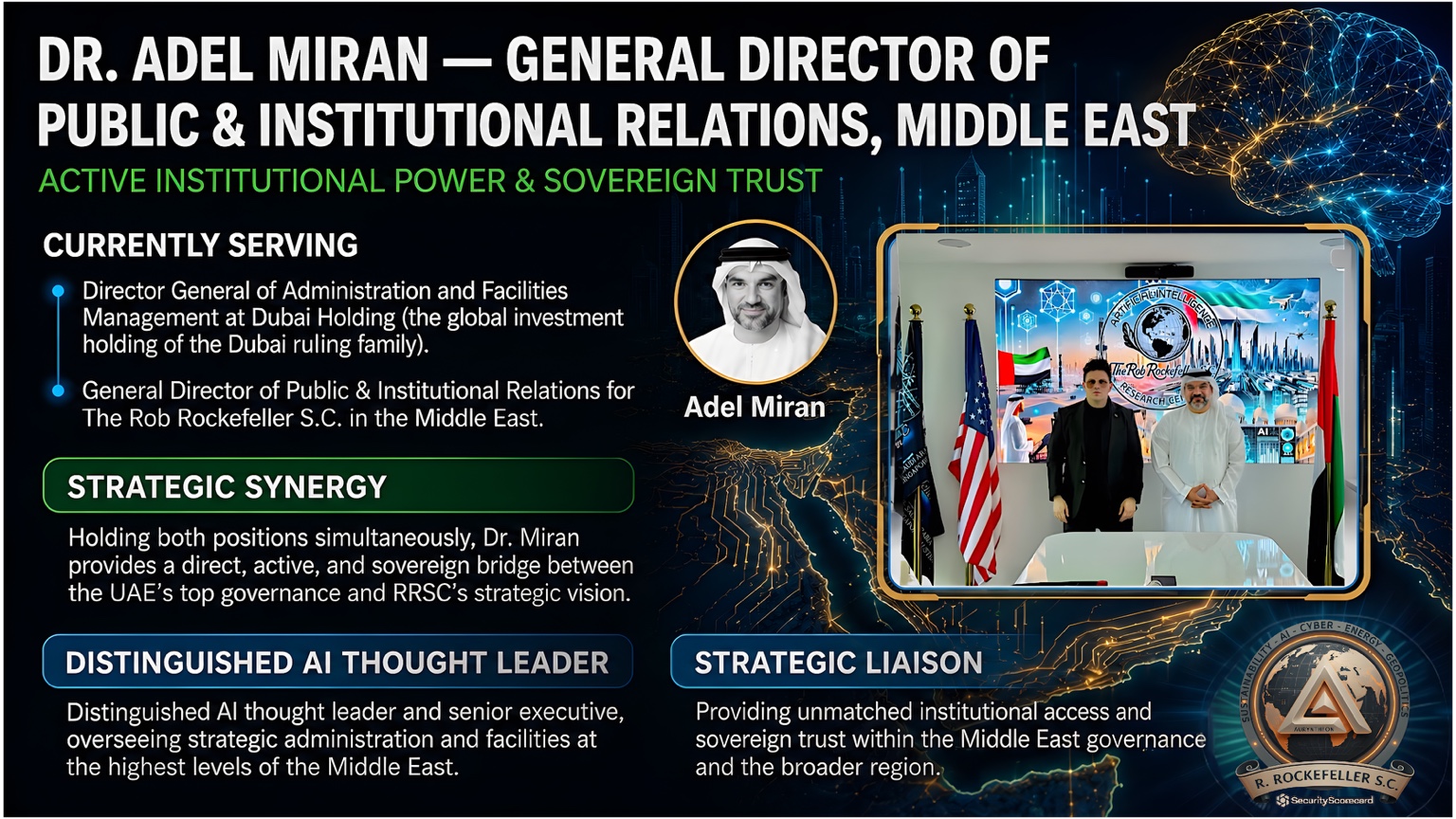 Complete supplied Dr. Adel Miran presentation for Public and Institutional Relations in the Middle East