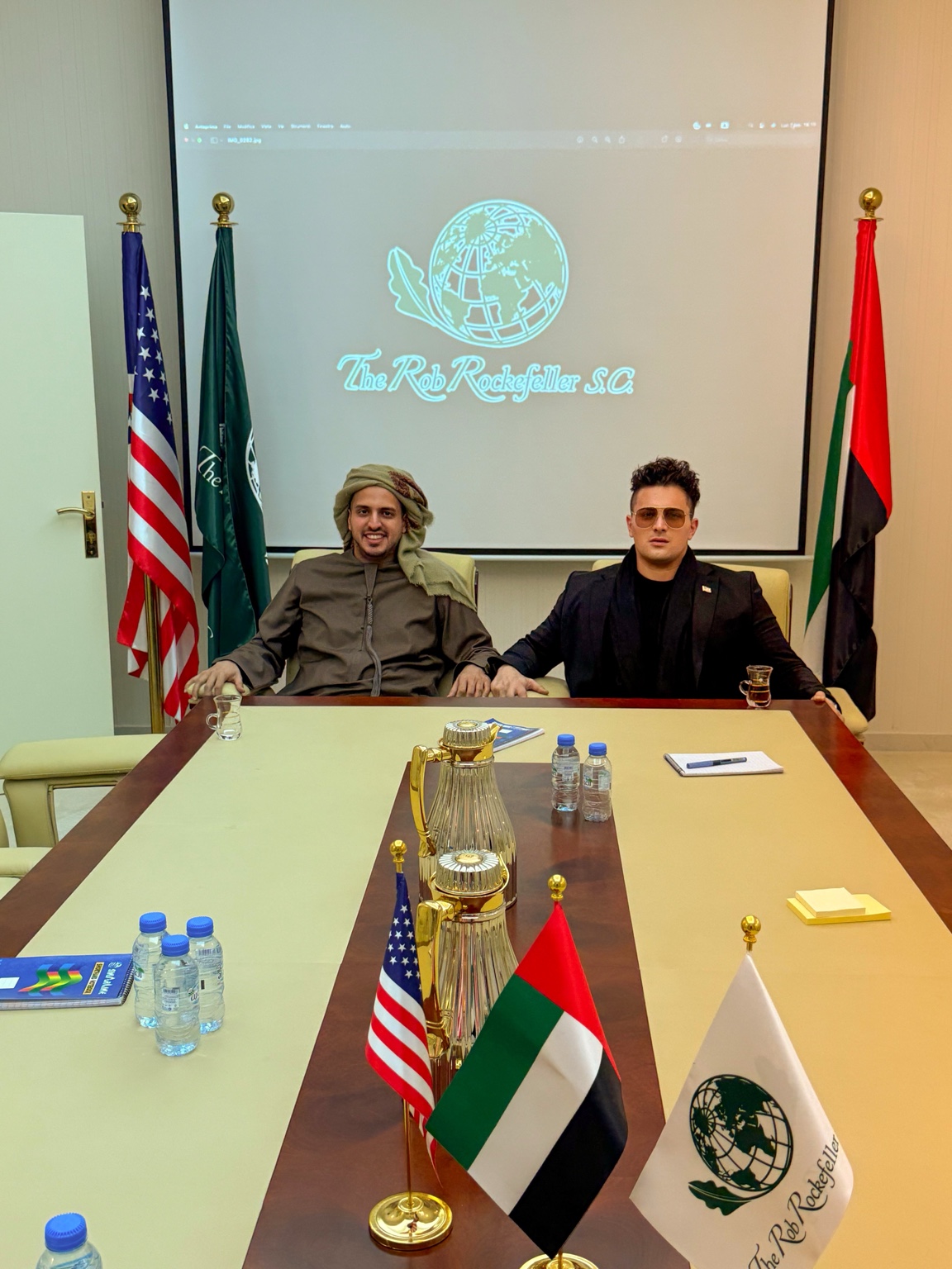 Meeting at the UAE branch