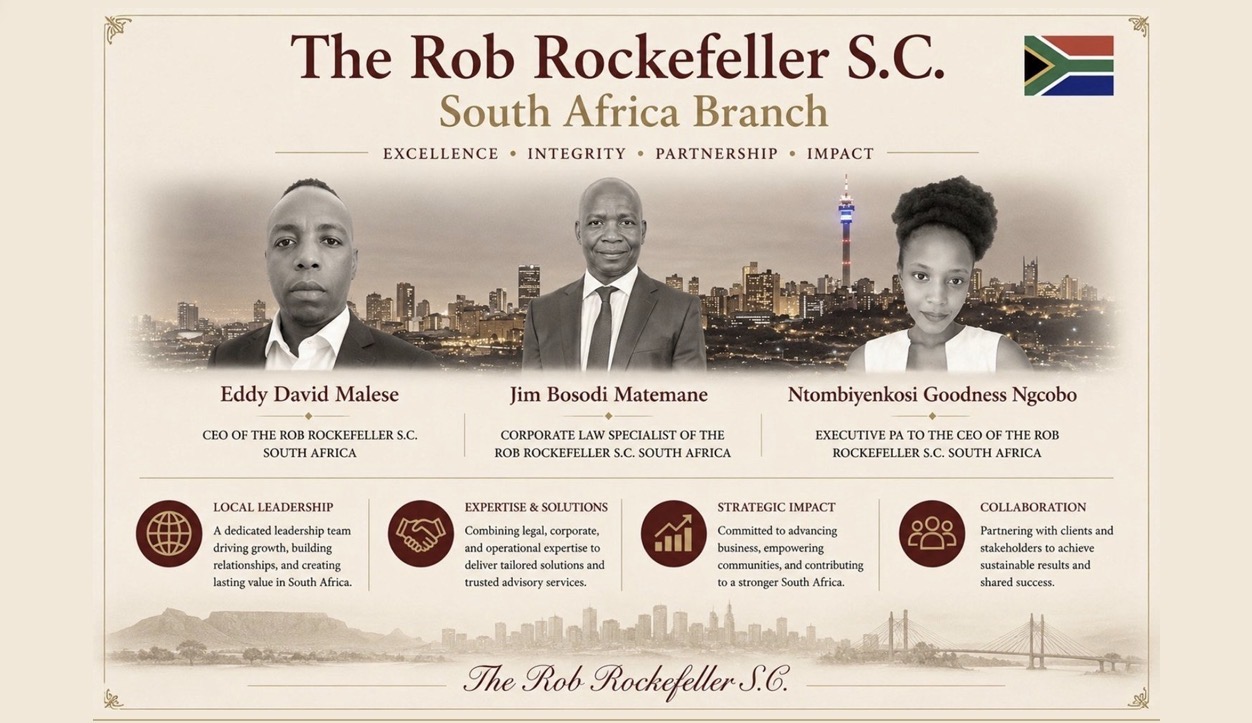 Complete supplied South Africa team presentation: Eddy David Malese, Jim Bosodi Matemane and Ntombiyenkosi Goodness Ngcobo