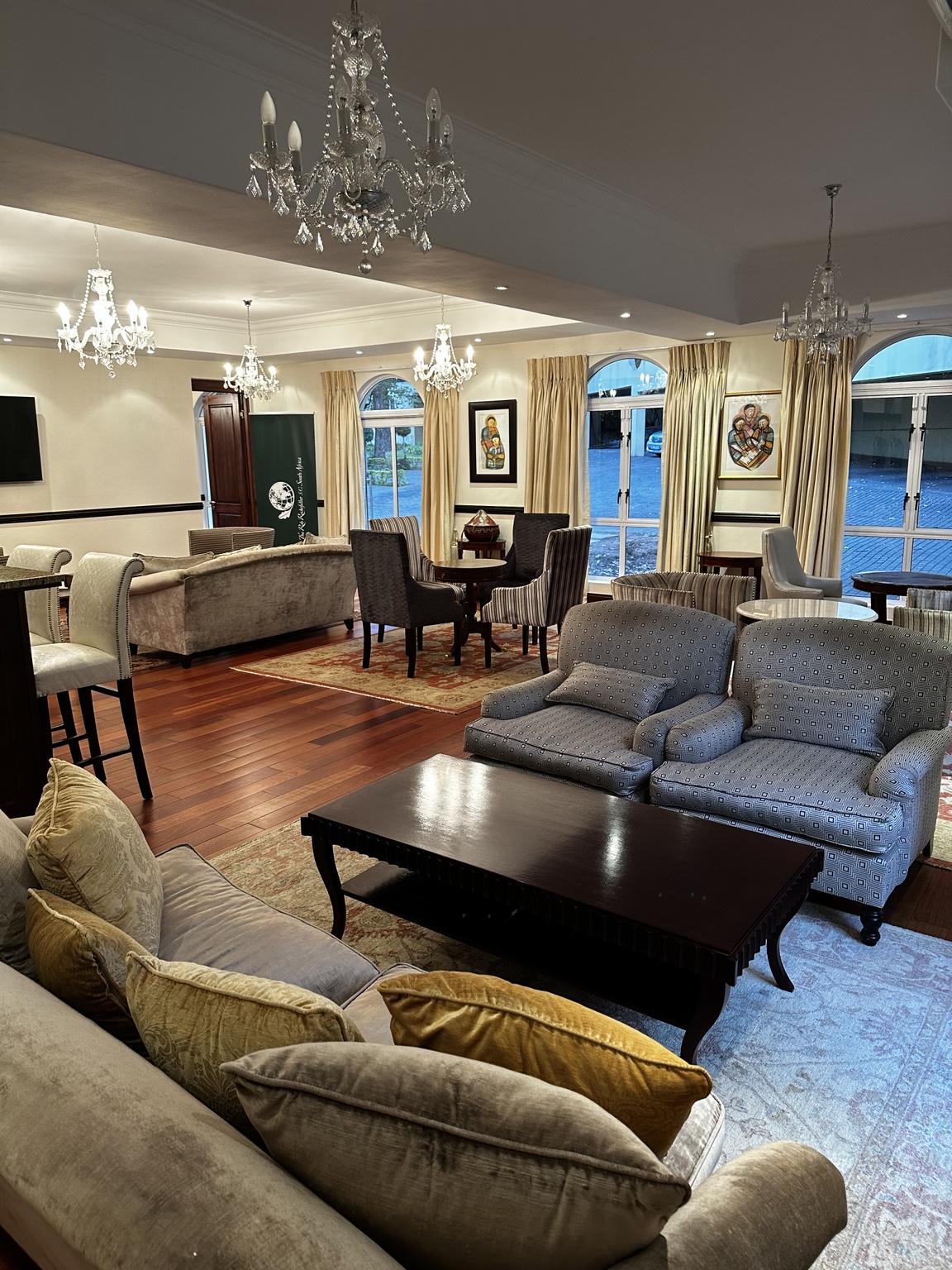 Reception lounge