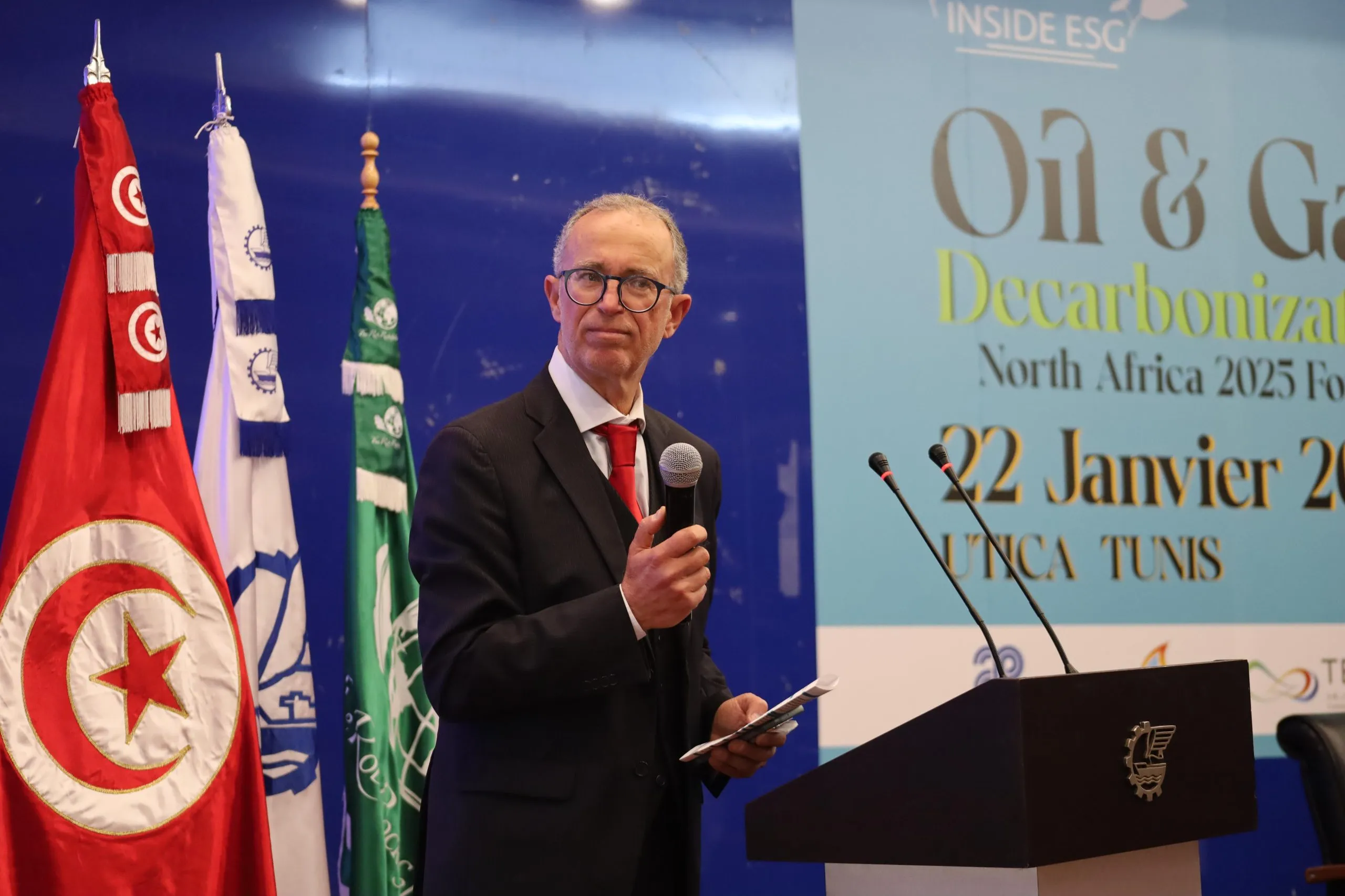Oil & Gas Decarbonization Forum in Tunis — original supplied photograph