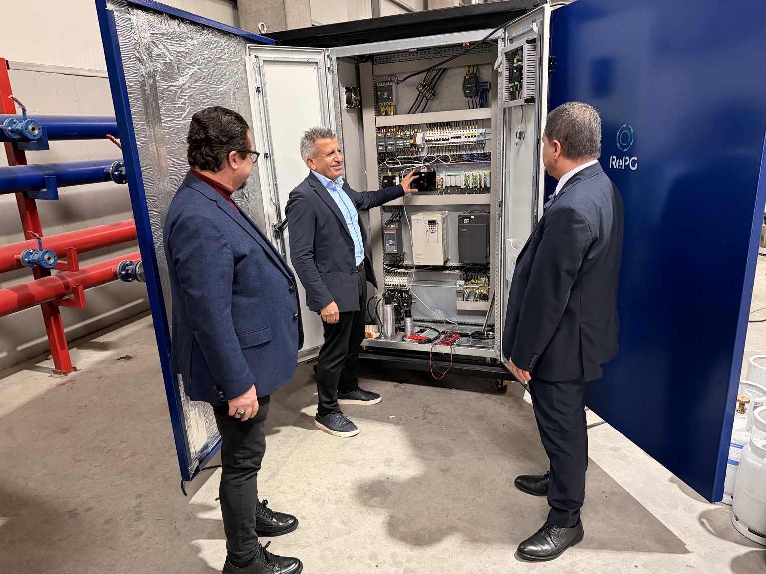 Bursa — RePG control cabinet inspection