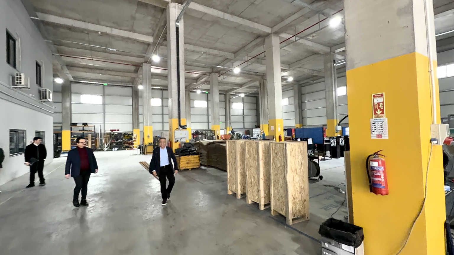 Bursa — production hall visit