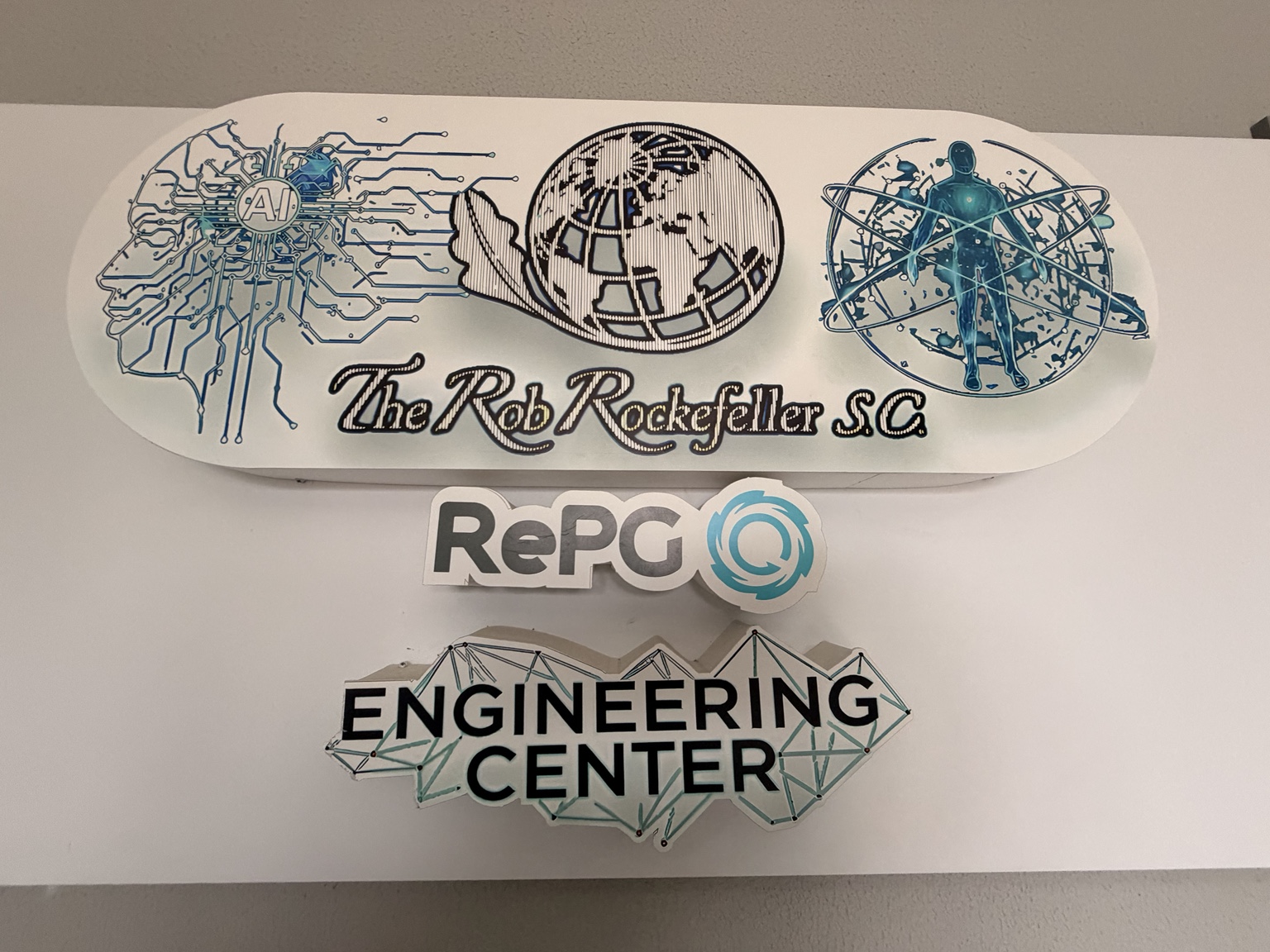 Bursa — RRSC–RePG engineering center sign