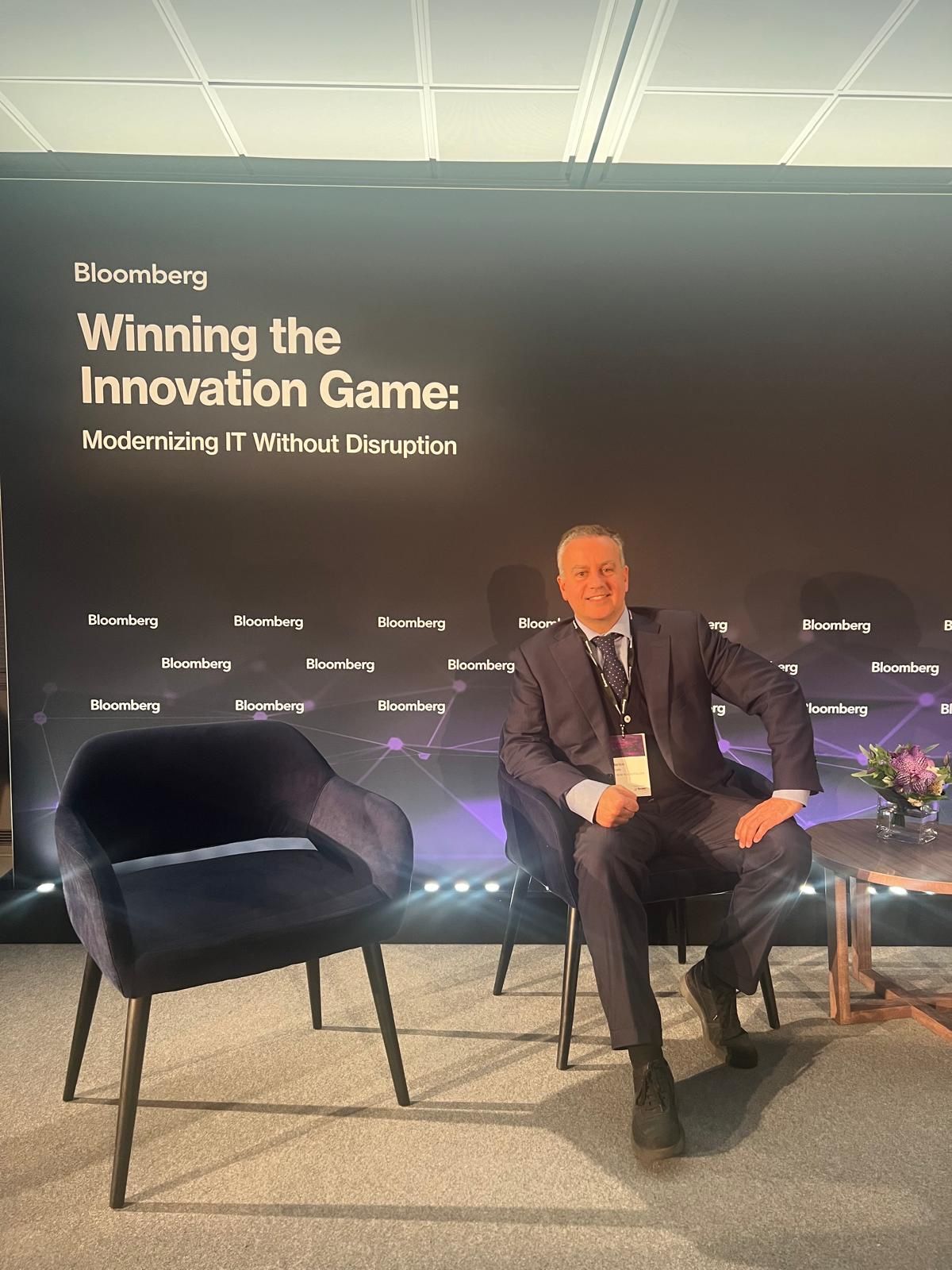 The Rob Rockefeller Standard Carbon at Bloomberg’s “Winning the Innovation Game” Event in London