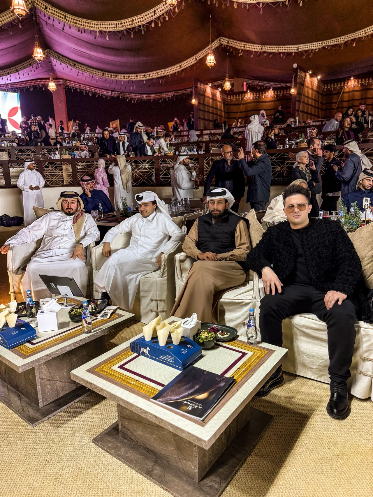 The Rob Rockefeller S.C. Engages with Key Business Leaders at the Horses Global Champion Arabian Tour in Doha
