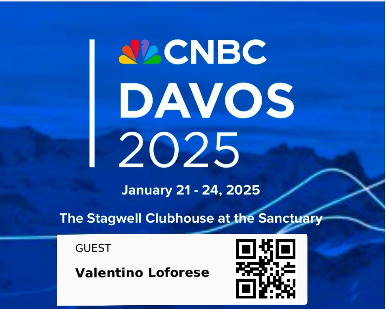 Our Executive Vice President β Valentino Loforese, at the World Economic Forum in Davos 2025
