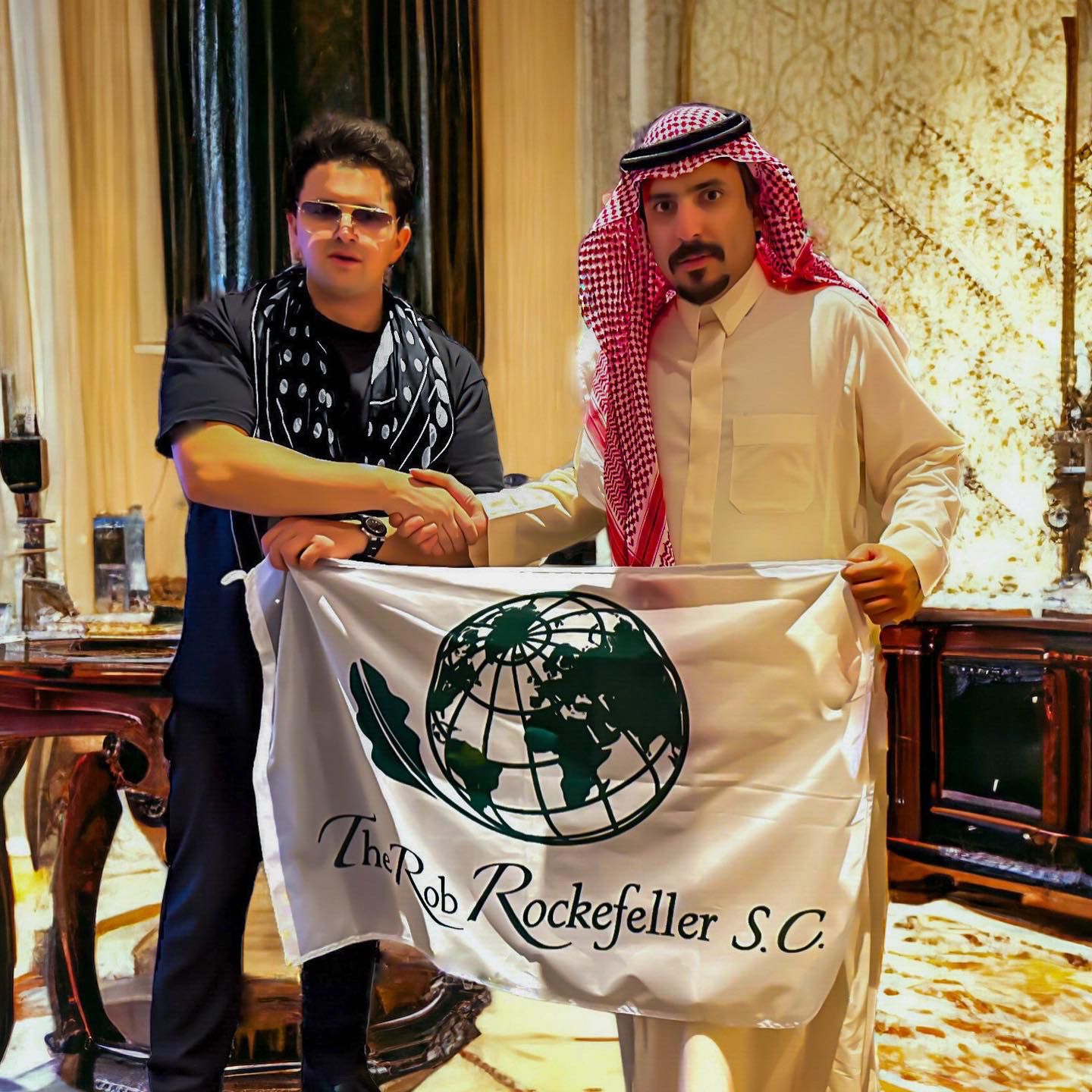 Meeting with Mr. Valentino Loforese and The PRINCE Abdul Majeed bin Saud bin Muhammad Al Saud
