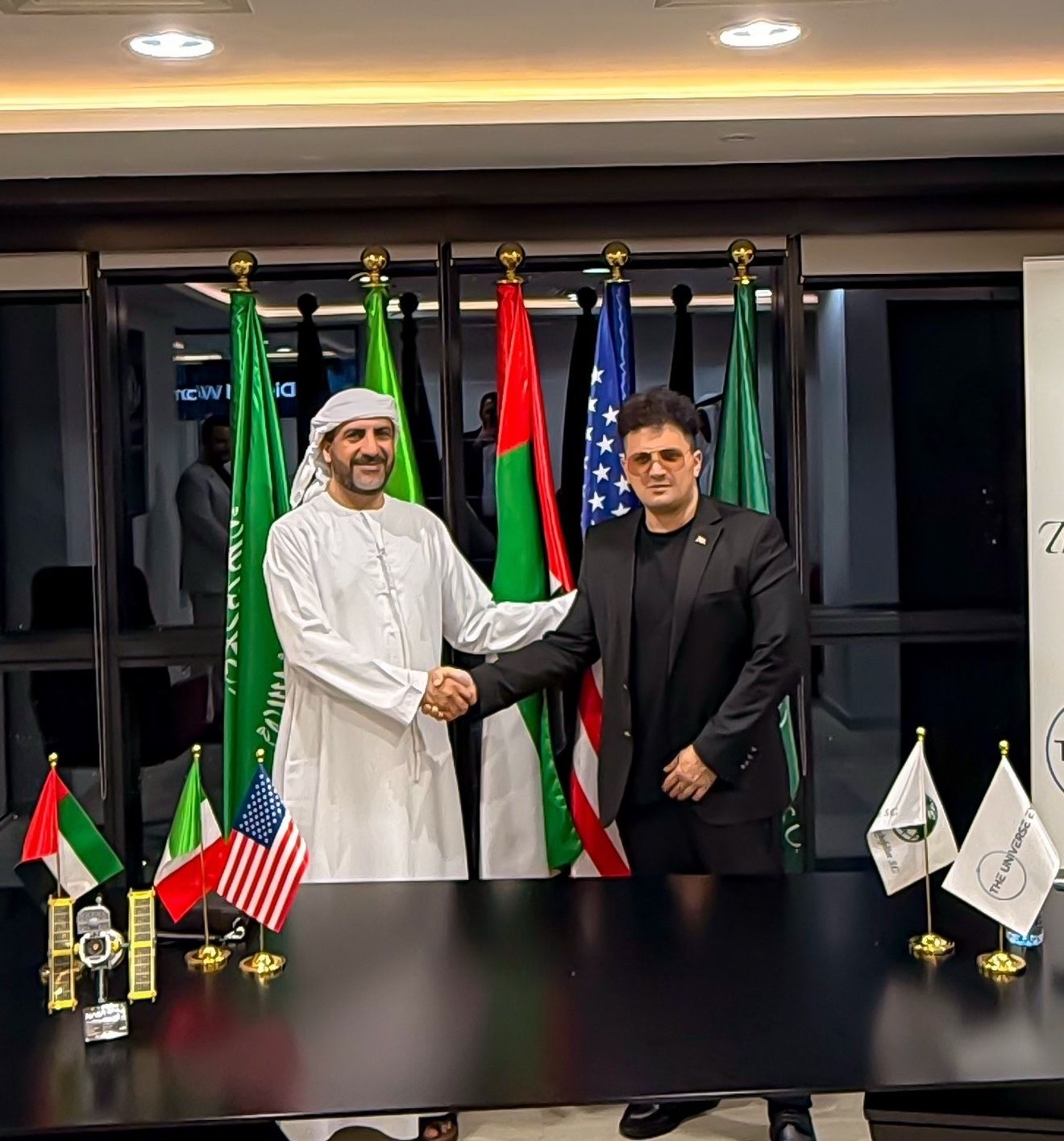Meeting with Sheikh Khaled Almheiri: Discussing Future Expansion in the UAE