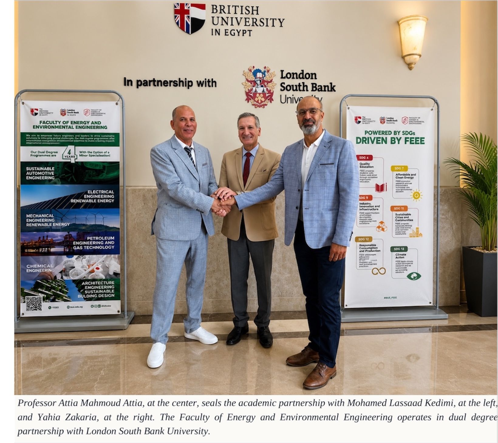 The Rob Rockefeller S.C. Announces a New Strategic Partnership with The British University in Egypt