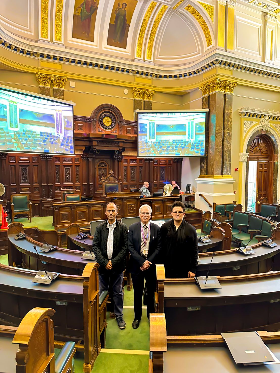 Meeting with Mr. Valentino Loforese and Mohammed Idrees