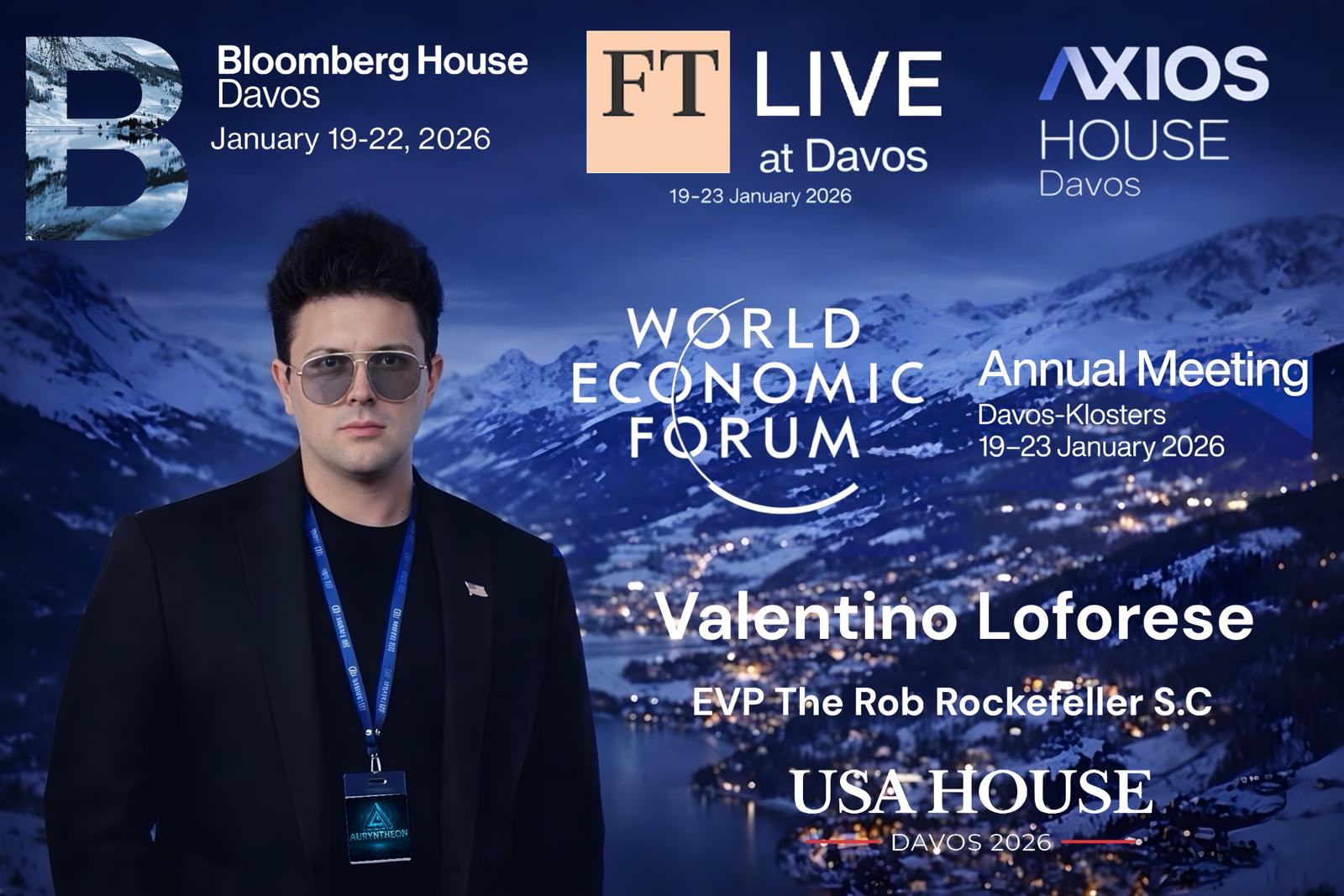 The Rob Rockefeller at Davos: World Economic Forum 2026 (Bloomberg House & Axios House and USA House)