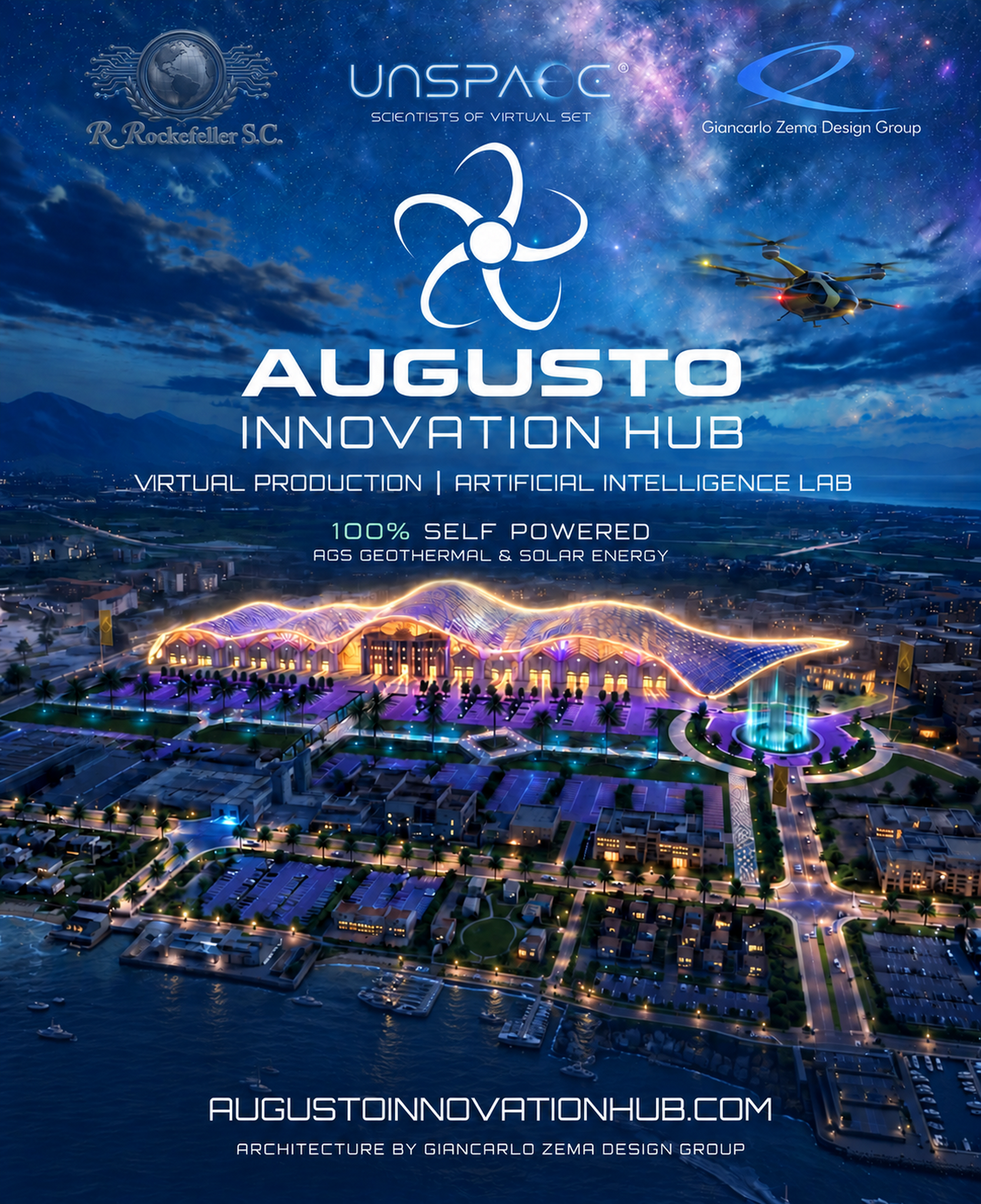 Augusto Innovation Hub architectural concept and project presentation