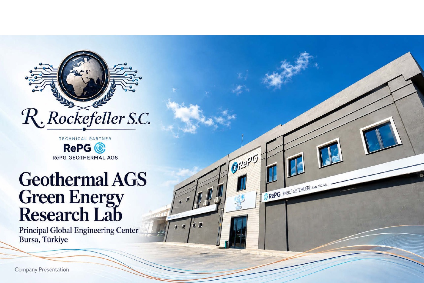 RRSC / RePG Global Engineering & Research Centre presentation cover